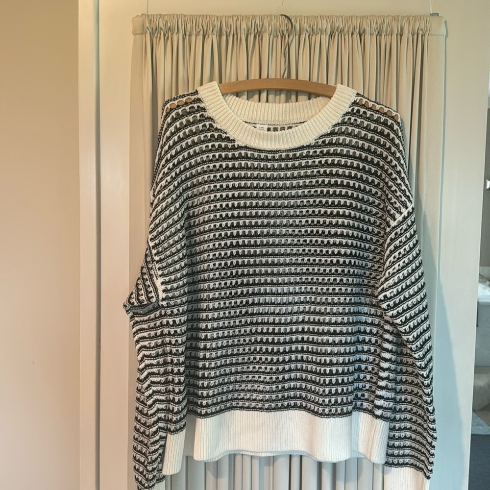 New with tags size large tall, knitted pullover sweater